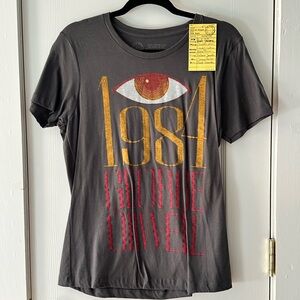 Out of Print New York Library Card Tee - Yellow and Black